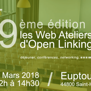 Web ateliers d’Open Linking : le 13 mars à Nantes