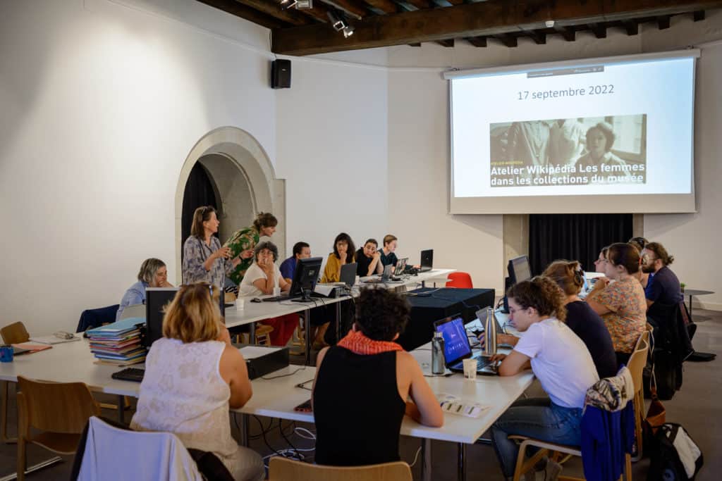 Atelier Wikipedia : Les femmes dans les collections du Musée d'Histoire de Nantes - Nantes Digital Week 2022
