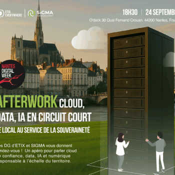 Afterwork Cloud, data, IA en circuit court : le local au service de la souveraineté