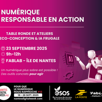 Numérique Responsable en action : Ateliers Éco-conception & IA Frugale
